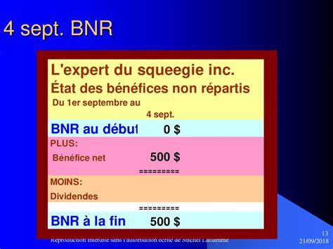 Les Tats Financiers Reproduction Interdite Sans L Autorisation Crite