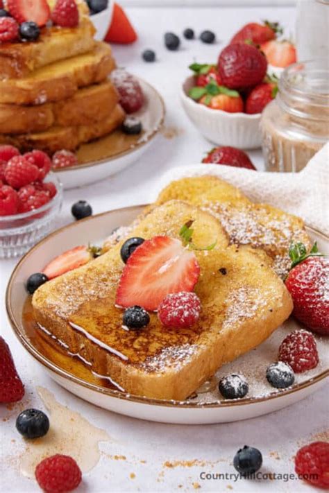 French Toast With Condensed Milk Oven Baked Sheet Pan Recipe No Milk