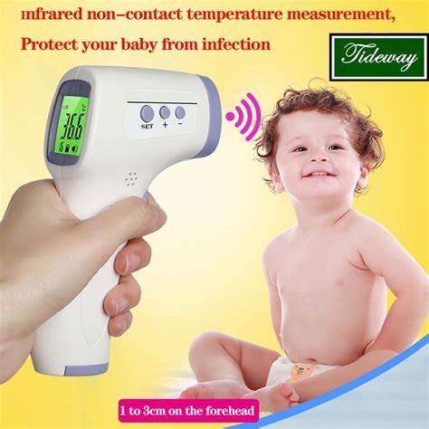 Buy Lcd Digital Non Contact Ir Infrared Thermometer Forehead Body Temperature Meter At