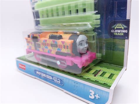 Fisher Price Thomas Friends Hyper Glow Nia Motorized Glowing Tracks