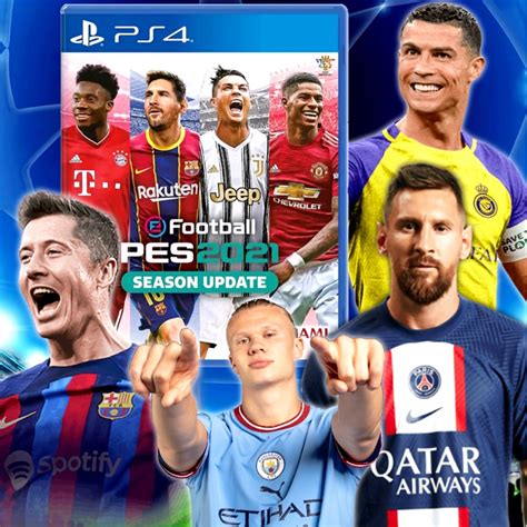 Jual Pes 2021 PS4 Kaset Pro Evolution Soccer Efootball 2021 Bisa Update