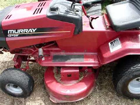 Murray 12 Hp 38 Riding Mower Manual