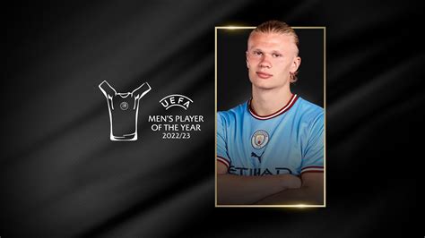 Erling Haaland gana el premio al Jugador del Año de la UEFA UEFA