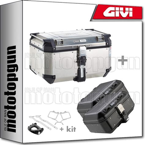 GIVI CASE OUTBACK OBKN58A SEITENKOFFER DOLOMITI DLM30B HONDA NC 750 S