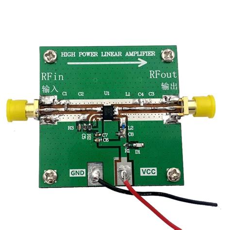 Amplificateur De Puissance Rf Large Bande Mhz Mhz Ghz W