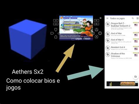 Como Colocar Bios E Jogos No Aether Sx2 Rapido E Facil YouTube