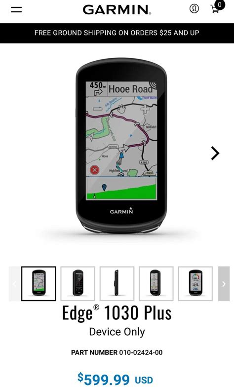 Garmin Edge 1030 Plus Bicycle Computer EBay