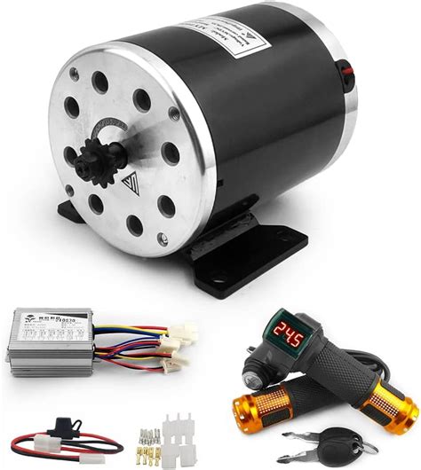 L Faster 24v36v48v 500w Electric Motor Brushed Dc Motor Kit Electric