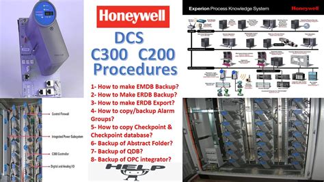 Honeywell DCS EPKS Backup Procedures YouTube