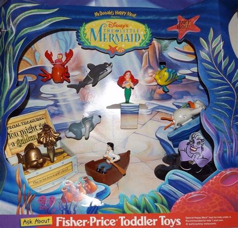 McDonald’s Happy Meal Toys November 1997 – The Little Mermaid – Kids Time