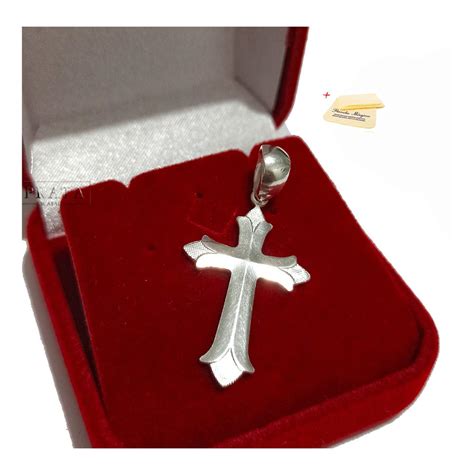 Pingente De Crucifixo Cruz Prata 925K Original Shopee Brasil