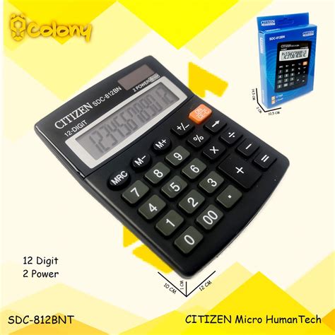 Jual Citizen Sdc Bn Kalkulator Besar Digital Dagang Sekolah Kantor