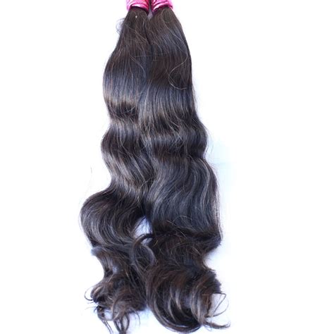 CABELO HUMANO ONDULADO NATURAL 60 65 CM 50 GRAMAS PARA ALONGAMENTO