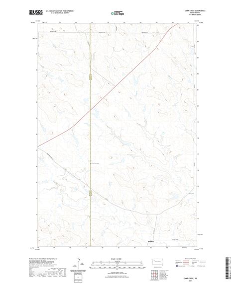 Camp Creek, SD (2021, 24000-Scale) Map by United States Geological ...