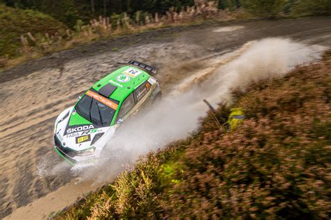 Rallye Wales Großbritannien 2019 Škoda Storyboard