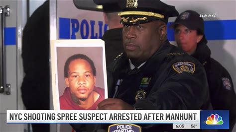 Nyc Shooting Spree Suspect Arrested After Manhunt Nbc New York