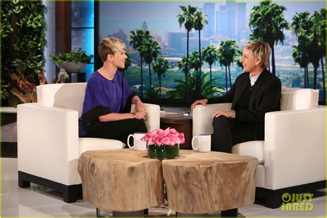 Chris Evans Scares Scarlett Johansson On Ellen Watch Now Photo