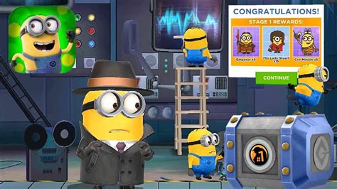 Minion Rush Spy Rise Of Minions 1 Special Mission Stage 1 REWARDS