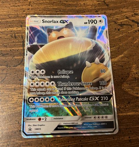 Mavin Snorlax Gx Sm05