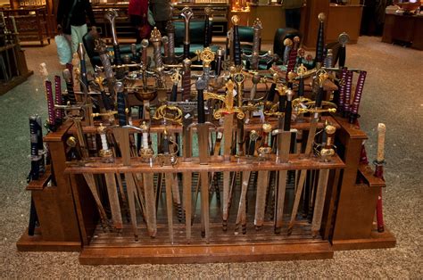 Toledo Swords On Display In One Of Many T Shops Stevesheriw Flickr