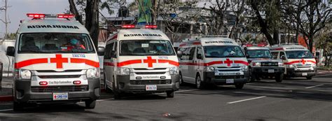 Cruz Roja Guatemalteca Recibe Nuevas Ambulancias Para Brindar