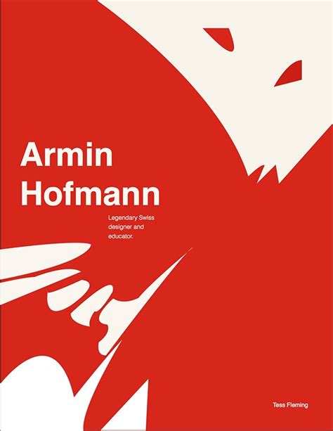 Armin Hofmann Book on Behance