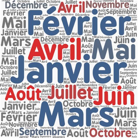 Vocabulaire Les Mois De L Ann E En Fran Ais Le Fle En Un Clic