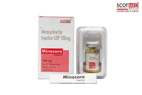 Minocycline Mg Injection At Rs Box Pharmaceutical Injection