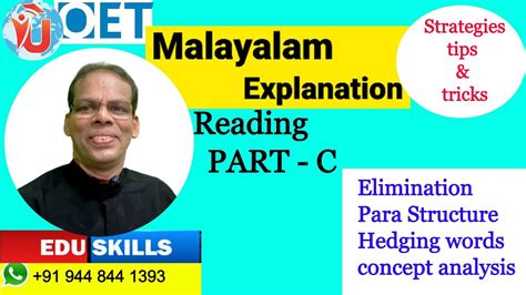 Edu Skills OET Reading Part C Strategies Tips Tricks Explained