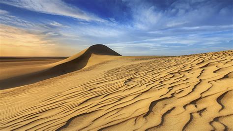 Desert 4K Sand Landscape Sunset Nature HD Wallpaper Rare Gallery