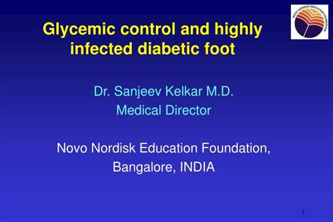 Ppt Glycemic Control And Highly Infected Diabetic Foot Powerpoint