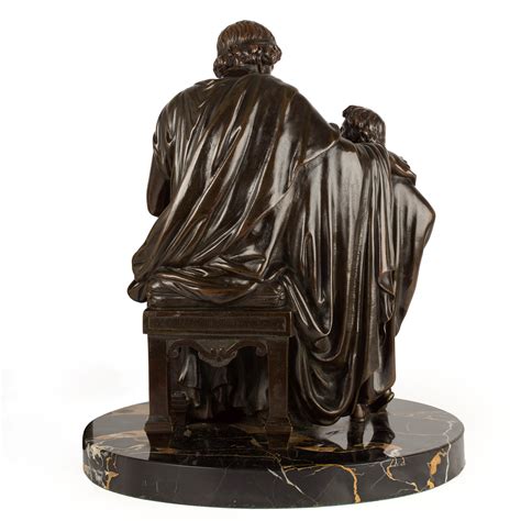 Father Son Sculpture Art Figurine