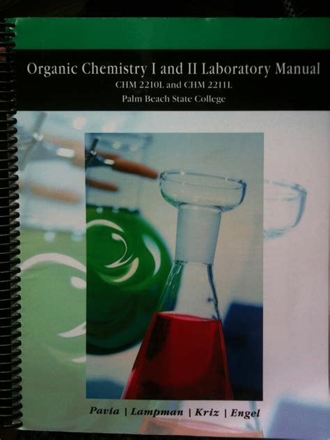 Organic Chemistry I And Ii Laboratory Manual Palm Books