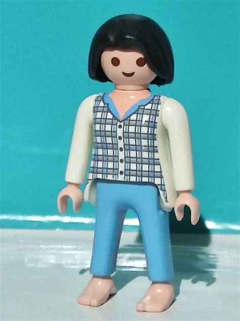 PLAYMOBIL FIGURINE DE Malade Ref 4404 Clinique Hôpital Médecin Pyjama