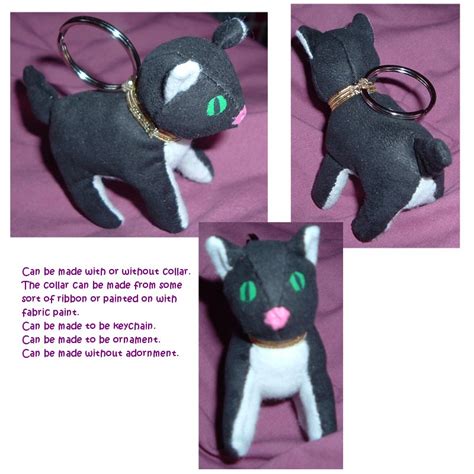 Cat Plush Keychain by professoroak on DeviantArt