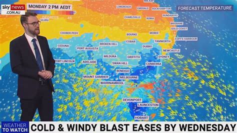 Weather Cold Blast Dangerous Winds Hit Victoria As Qld Reaches 35c