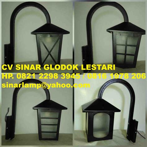 Lampu Pilar Tembok Dinding Rumah