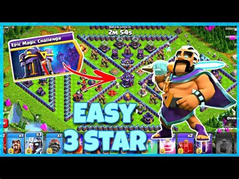 How To Complete Epic Magic Challenge Coc Tamil Coc New Challenge