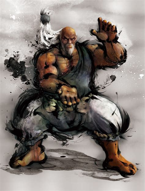 Gouken Artwork 1 Street Fighter 4