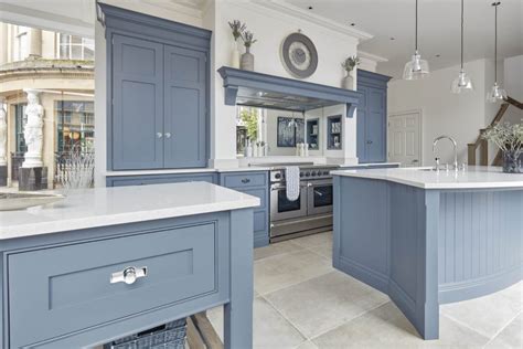 Blue Kitchen Design Tom Howley