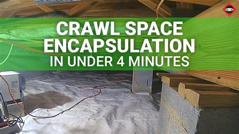 Day Crawl Space Encapsulation In Under Minutes Merry Christmas