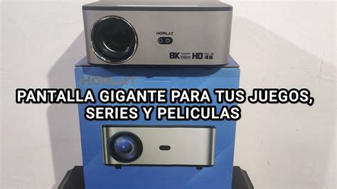 HORLAT EL MEJOR PROYECTOR GAMER DEL 2024 YouTube