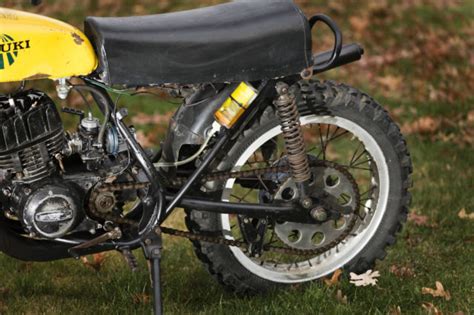 Suzuki Tm250 J Vintage Motocross Bike Vmz