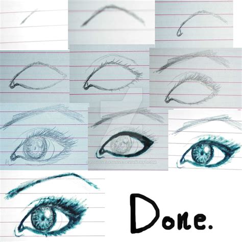 Eye Drawing - Step-By-Step. by PositivelySuave on DeviantArt