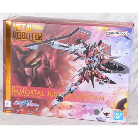 Metal Robot Spirits Immortal Justice Gundam Shopee Malaysia