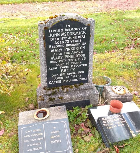 Catherine Cathie McCormick Unknown 2002 Find A Grave Memorial