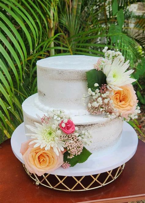 Wedding Cake Pastel De Bodas Naked Cake Pastel Wedding Cakes Wedding