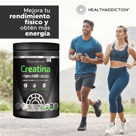 Creatina Máximo Rendimiento y Fuerza Muscular Healthaddiction