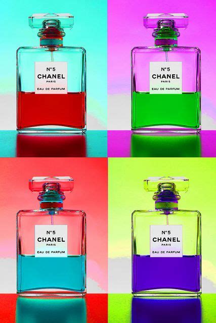 Chanel No 5 Pop Art Style By Clairelouwade Via Flickr Photo Wall