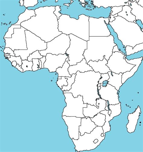 Africa Map Quiz Pt 3 Diagram Quizlet